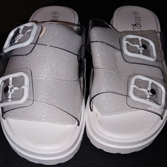 Ladies Platform sandals sz 8 - Picture 4 of 5